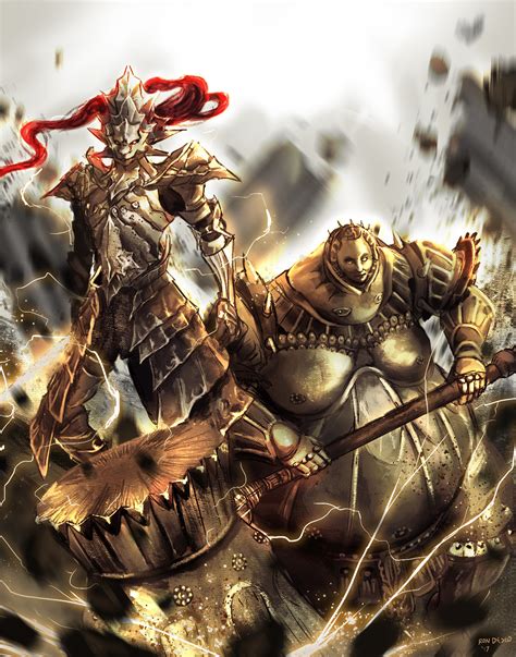 dark souls dragon slayer ornstein|dark souls executioner smough.